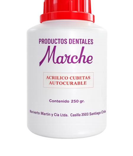 ACRILICO CUBETA AUTO CURADO  - 250 GRS.