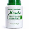 ACRILICO ROSADO TERMO CURADO - 250 GRS.