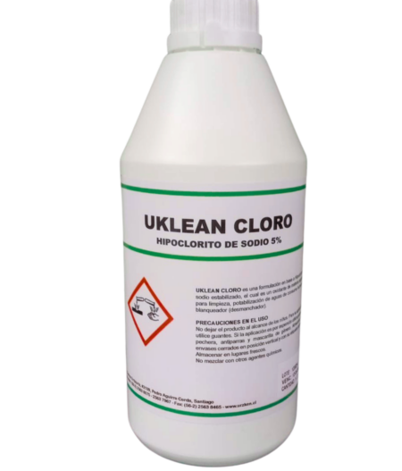 HIPOCLORITO DE SODIO 5.0% UKL