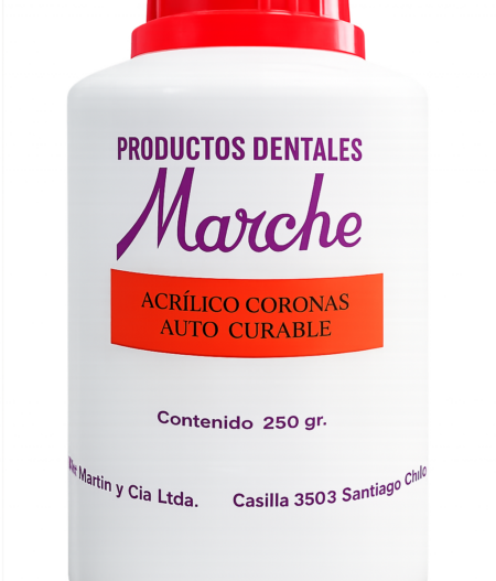 ACRILICO PARA CORONAS  AUTO CURADO - 250 GR.