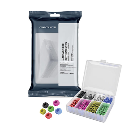 MARCADOR SILICONADO PARA INSTRUMENTAL X 60 UN. - MAQUIRA