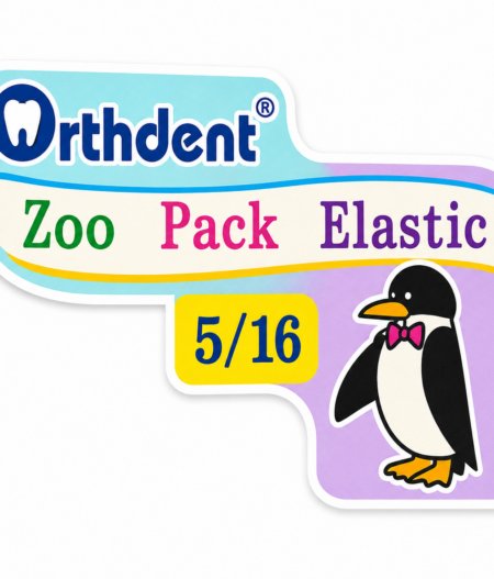 ELASTICO INTRAORAL 5/16 PINGÜINO X 100 UNIDADES – ORTHDENT