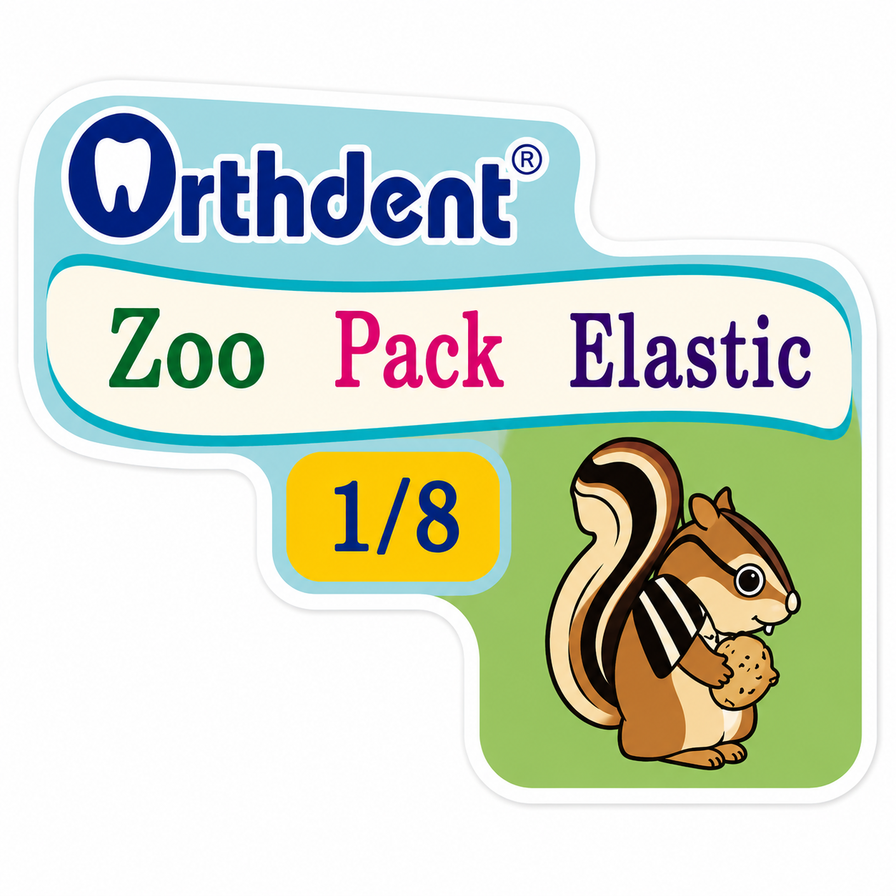 ELASTICO INTRAORAL 1/8 ARDILLA X 100 UNIDADES – ORTHDENT