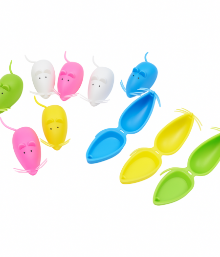 RATÓN CON OREJITAS ESTUCHE PARA DIENTES - BOLSA X 100 UNIDADES