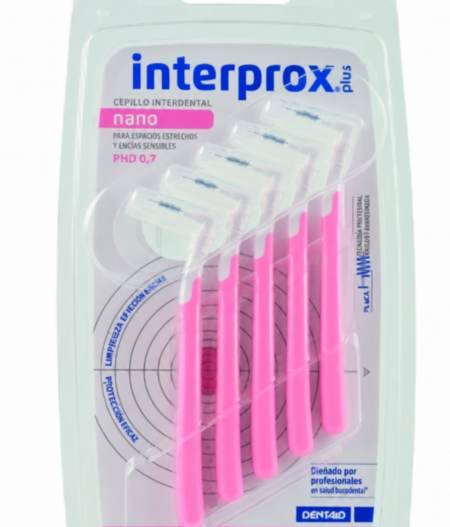 Cepillo Interprox® plus nano 0.7mm blister x 5 unidades